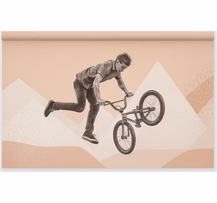 Pολό για εφήβους δράση κόλπων bmx - TenStickers
