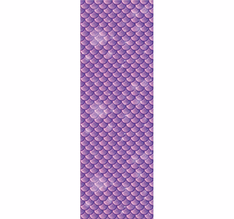 Ρολό για παιδιά με μωβ παλίρροιας scale - TenStickers