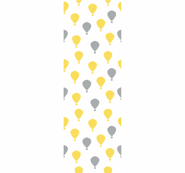 Πολό για παιδιά με σχέδιο αερόστατου pantone - TenStickers