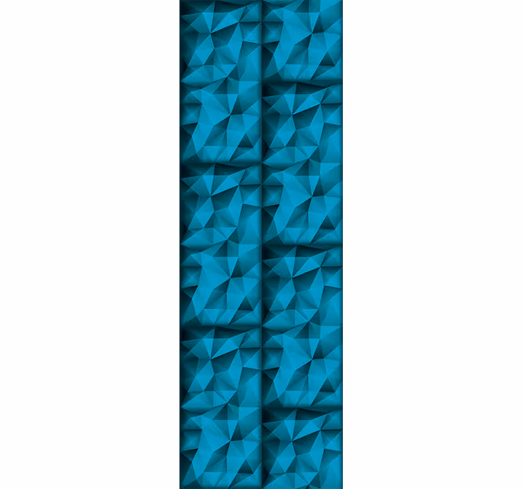 Πολό για εφήβους σε μπλε βάθη 3d σχέδιο - TenStickers