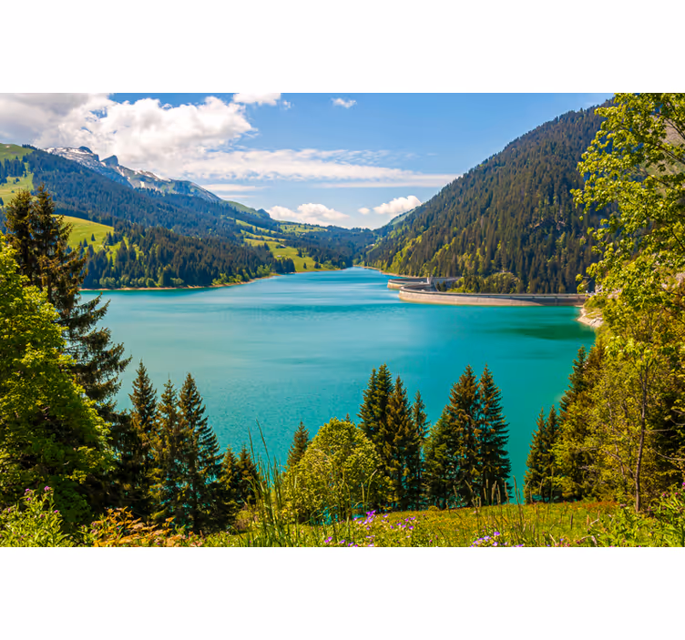 Ρολό κουρτίνα για σαλόνι lago longrin - TenStickers