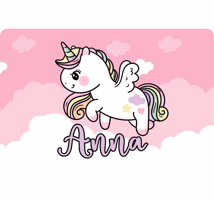 Πολό για παιδιά με ροζ μαγικό unicorno - TenStickers