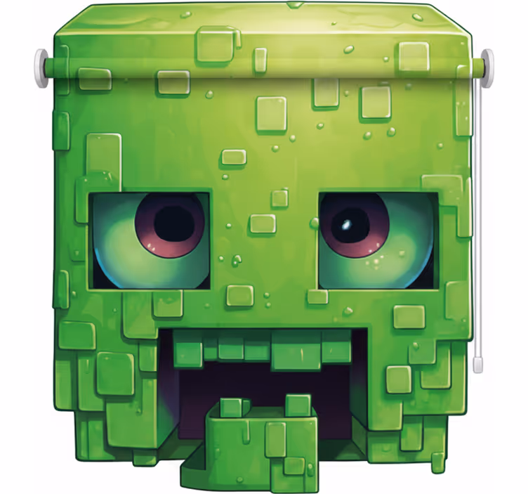 Pολό για παιδιά με τρομακτικό χαρακτήρα pixel art - TenStickers