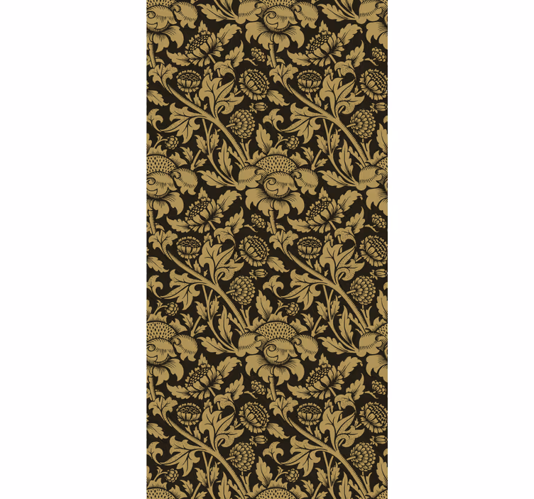 Κλασικό ρολό στόρι με vintage γαλλικό floral σχέδιο - TenStickers