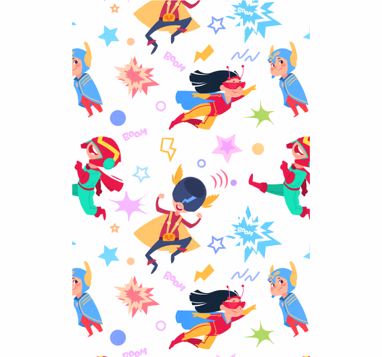 Superwoman μοτίβο superhero blind - TenStickers