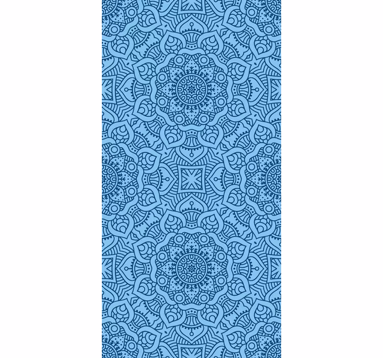 Blue mandala zen θέμα τυφλό - TenStickers