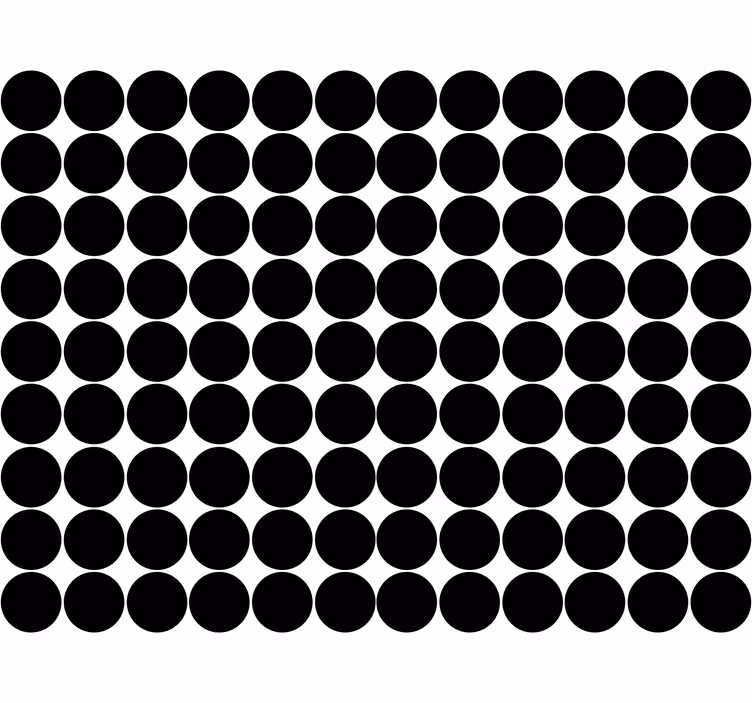 μαύρο κουκκίδες μοτίβο μοντέρνο blind - TenStickers