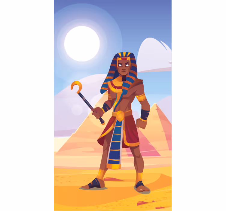 Pharao 'ramses ii' anime έκδοση σύγχρονη blind - TenStickers