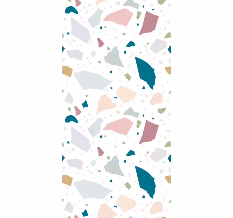 μεσογειακό terrazzo υφή μοτίβο τυφλό - TenStickers