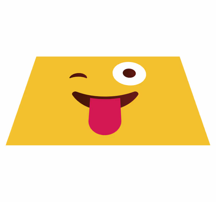 μοντέρνα emoji που κλείνουν το μάτι με τα παιδιά - TenStickers