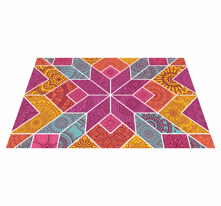 ψηφίδες μωσαϊκού paisley - TenStickers