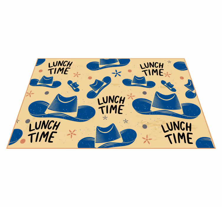 Πρωτότυπο σουπλά Καπέλα για το Μεσημεριανό - TenStickers