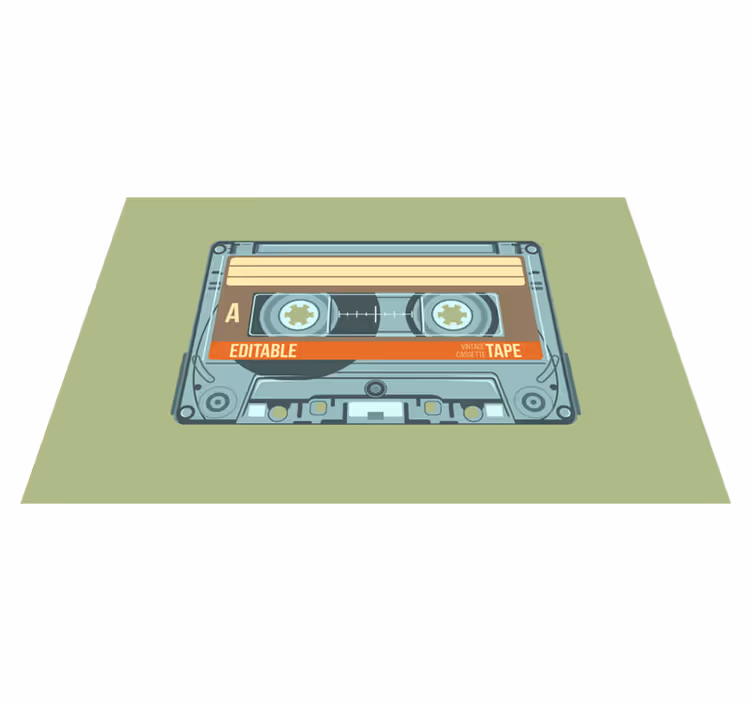 Vintage κασέτες βινυλίου - TenStickers