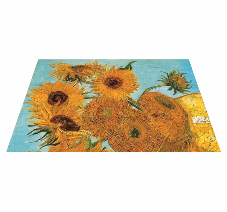Floral placemats από ηλιοτρόπια του van gogh - TenStickers