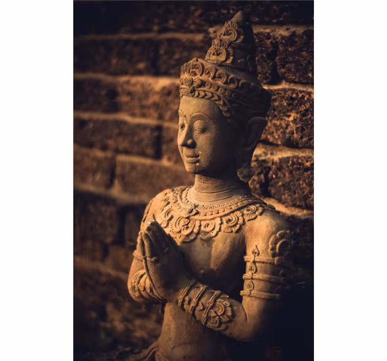 Φωτοταπετσαρία buddha φιγούρα - TenStickers