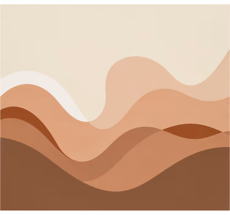 Απετσαρία με διαφορετική υφή και μοτίβο terracotta - TenStickers