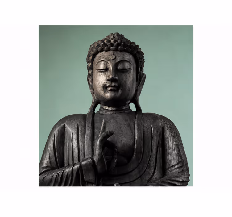 Φωτοταπετσαρία buddha Γλυπτό - TenStickers