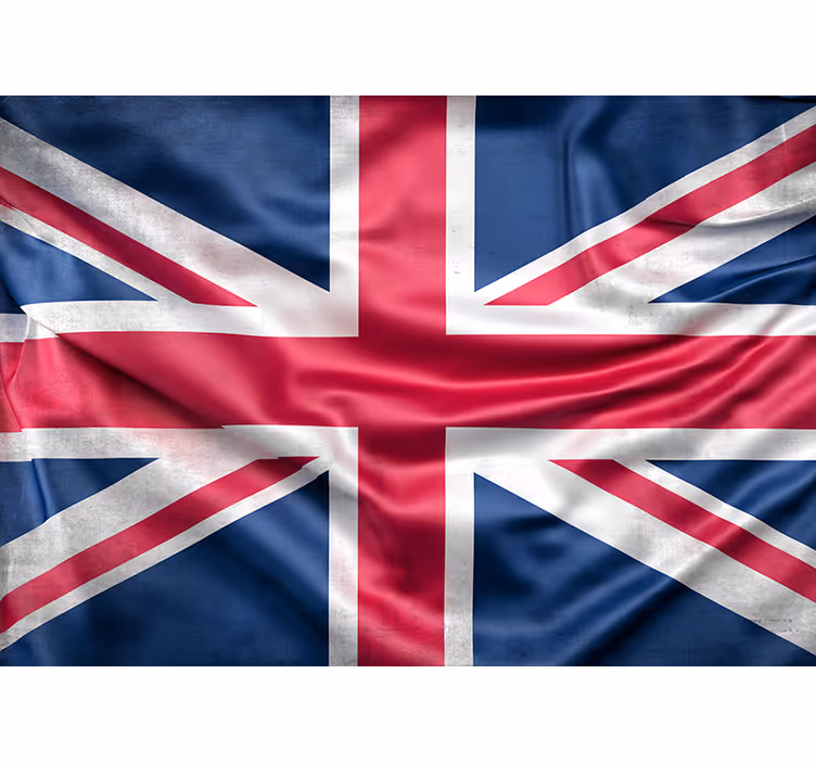 τοιχογραφία του union jack flag Λονδίνο - TenStickers