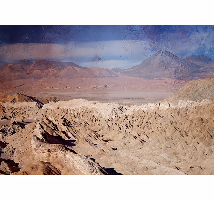 τοιχογραφία ερήμου valle de la luna atacama - TenStickers