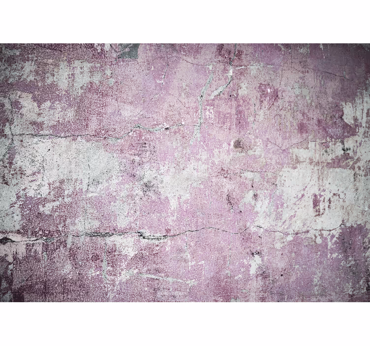 τοιχογραφία από γκρι και ροζ μπετόν - TenStickers
