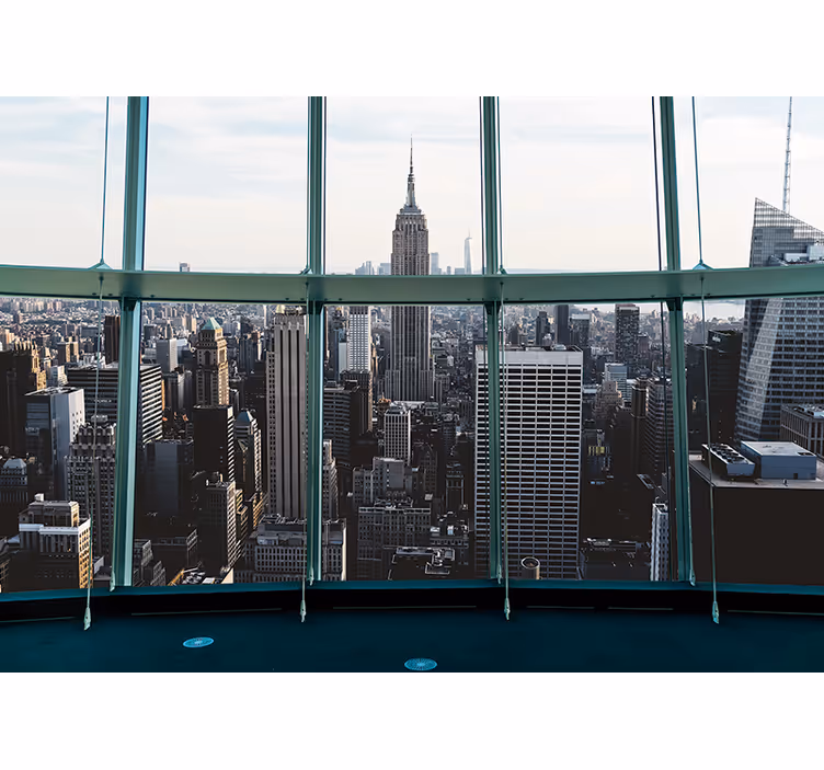 Φωτοταπετσαρία Νέα Υόρκη Τοπίο empire state - TenStickers