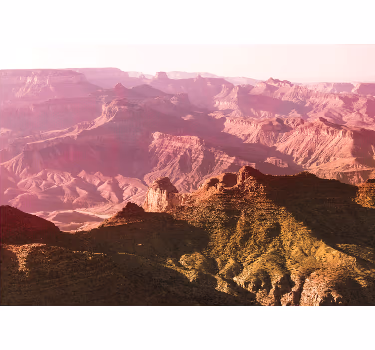 Grand canyon αισθητική χρώμα φύση τοιχογραφία τοίχου - TenStickers