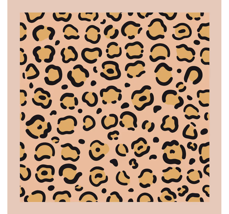 Σουβέρ με σχέδιο λεοπάρδαλης - TenStickers