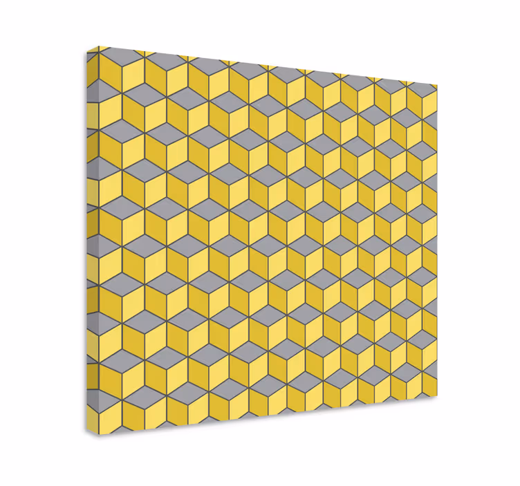 Pantone sqaures 3d εκτυπώσεις σε καμβά - TenStickers