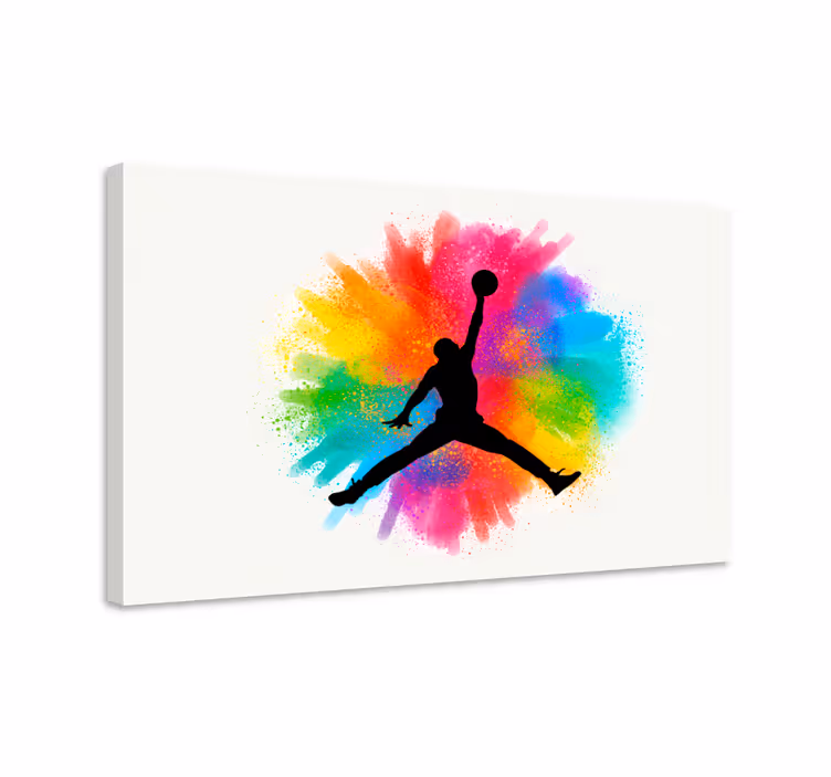 Michael jordan cool καλαθοσφαίρισης καμβάς εφήβων - TenStickers