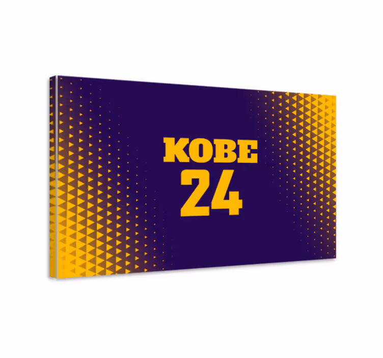 Kobe bryant lakers δροσερές εκτυπώσεις σε καμβά - TenStickers