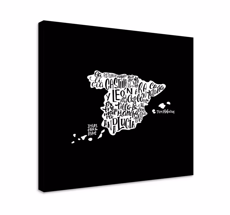 Εκτυπώσεις σε καμβά πόλεων της Ισπανίας - TenStickers