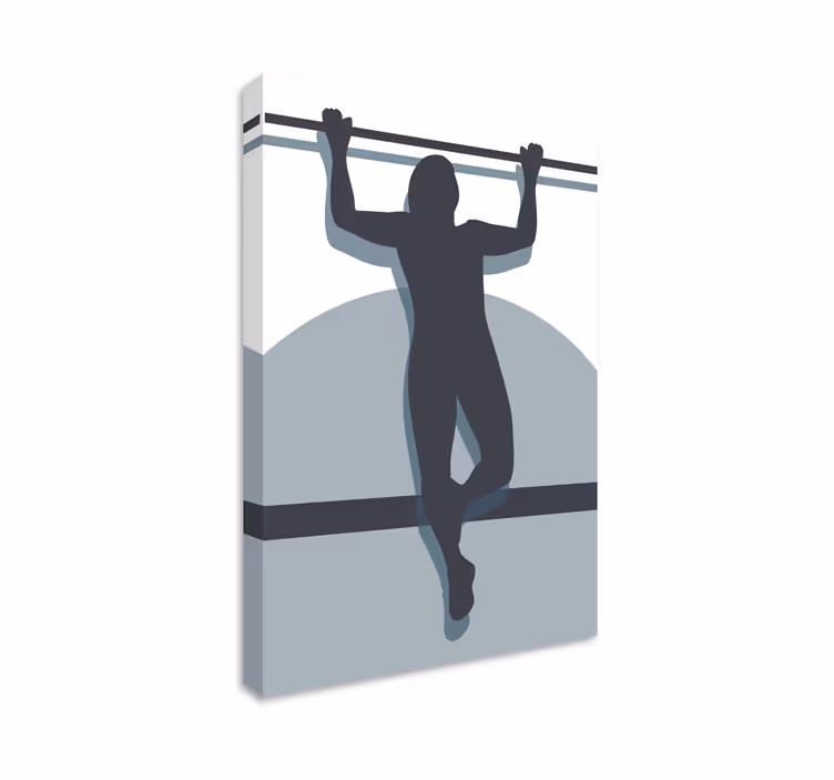Pull ups εικονογράφηση εκτυπώσεις καμβά σπιτιού - TenStickers