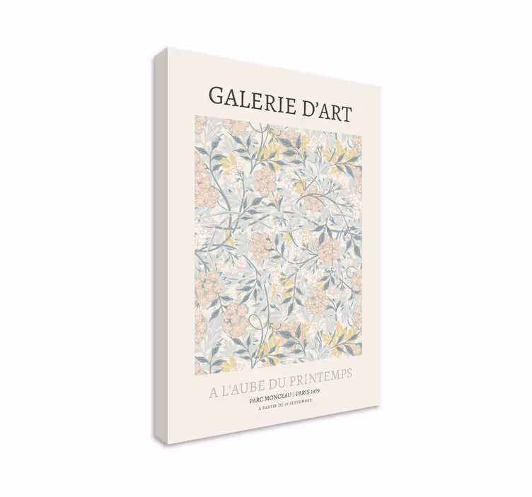 γκαλερί d'art αφίσα ρετρό καμβάς - TenStickers