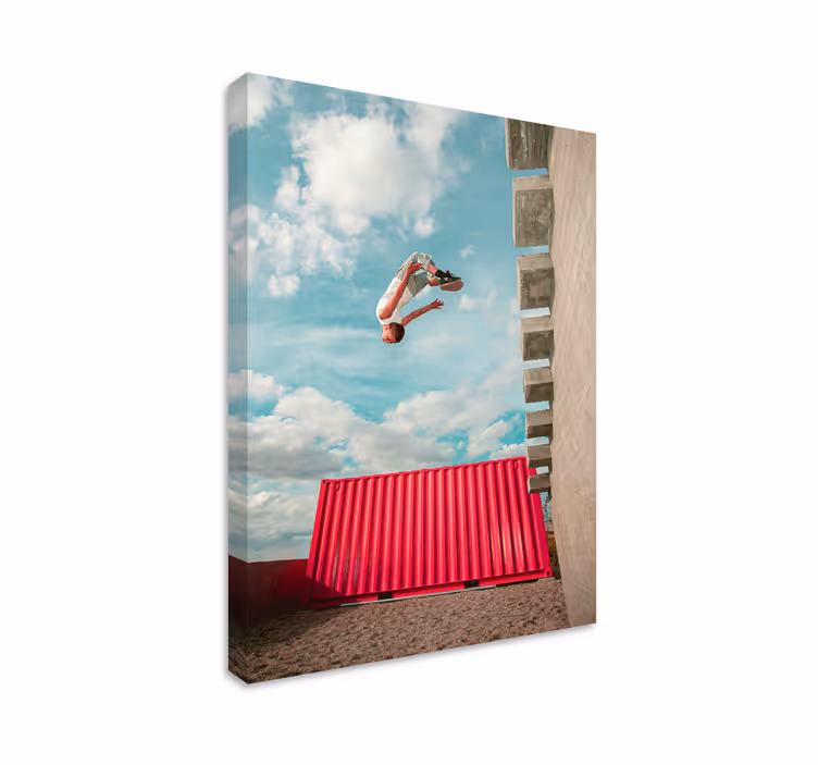 Σχέδιο εκτύπωσης αφίσας parkour - TenStickers