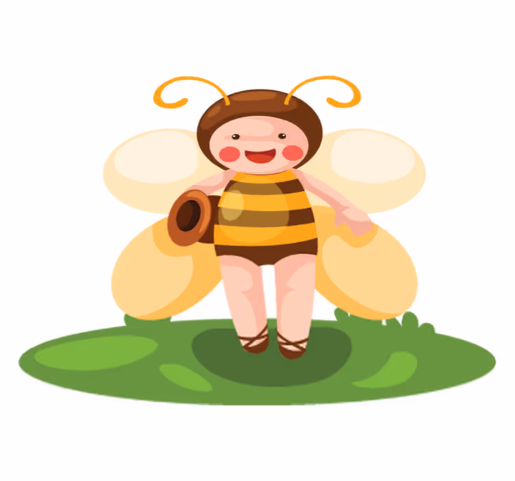 Χαλί με εκτύπωση ζώου bee custom - TenStickers