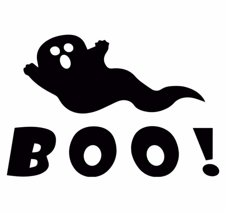 Χαλί βινυλίου Απόκριες Φανταστική Έκθεση boo - TenStickers