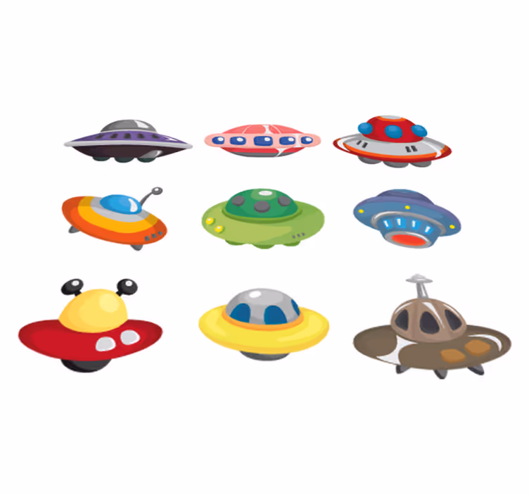 Παιδικό χαλί δαπέδου αυτοκόλλητα από ufo - TenStickers