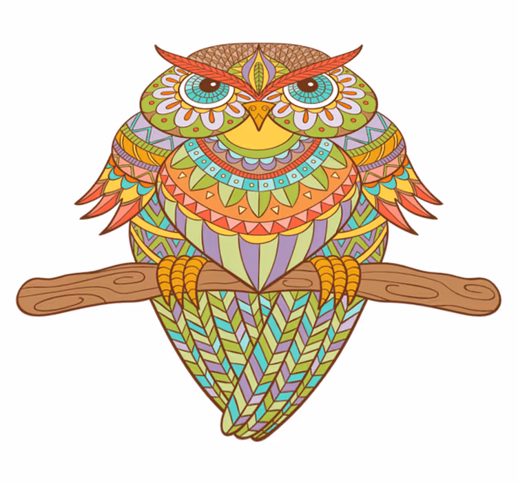 Χαλί κρεβατοκάμαρας ave huichol - TenStickers