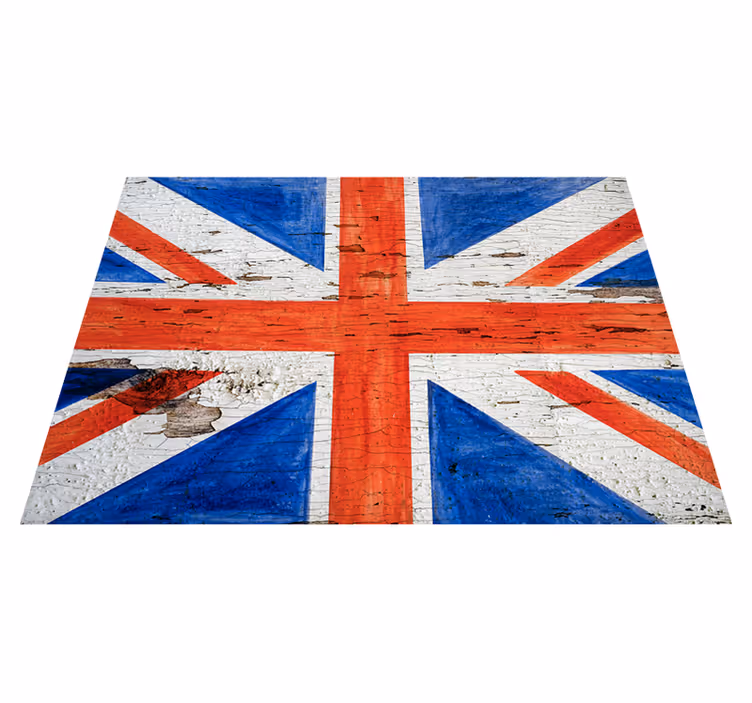 αστικό στιλ uk σημαία μοντέρνο βινύλιο χαλί - TenStickers
