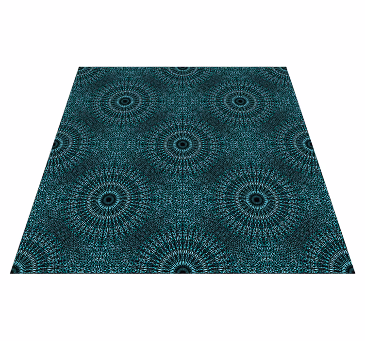 χαλί από βινύλιο mandala μοτίβο κιρκιριών - TenStickers