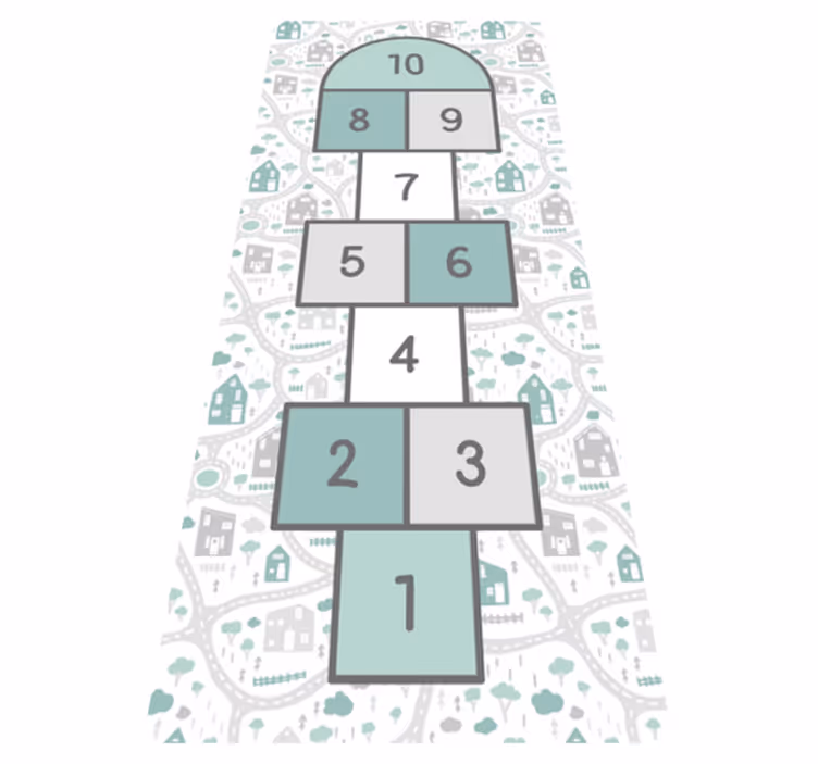 παιγνιόχαρτο για παιδικά παιχνίδια - TenStickers