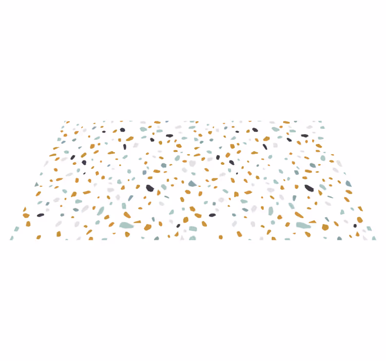 σκανδιναβικό στιλ χαλί υφής terrazzo - TenStickers