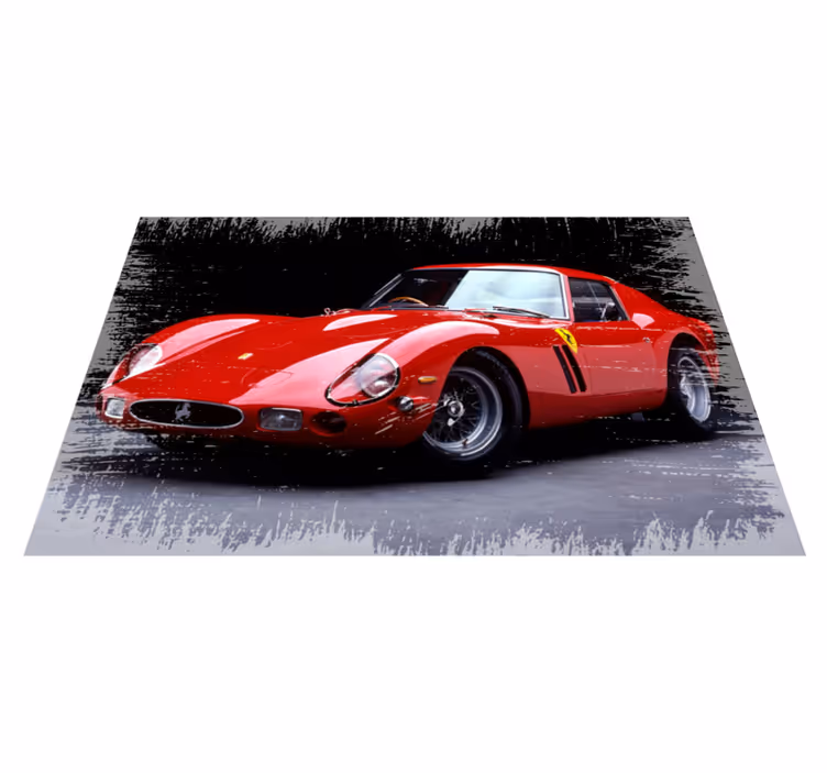 Ferrari 250 gto vintage χαλί - TenStickers