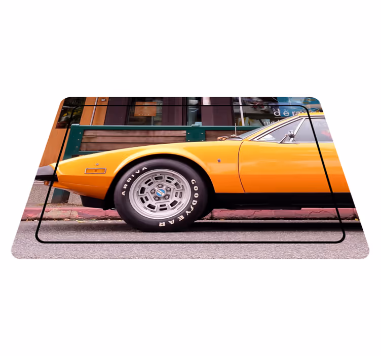 Detomaso pantera vintage χαλί - TenStickers