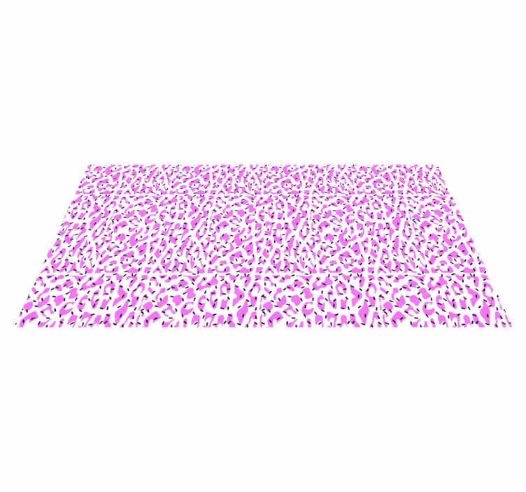 xαλί με εκτύπωση ζώου φούξια μοτίβο λεοπάρδαλης - TenStickers