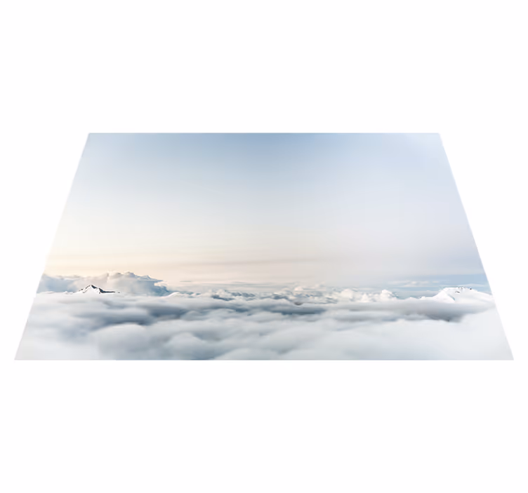 χαλί φύσης γαλήνη του cloudscape - TenStickers