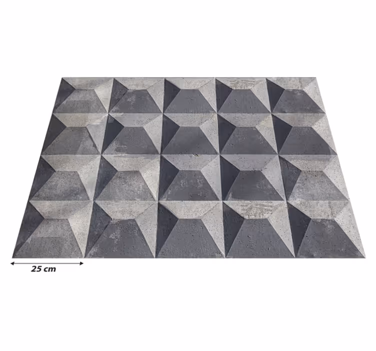 Χαλί με υφή "béton brut". - TenStickers