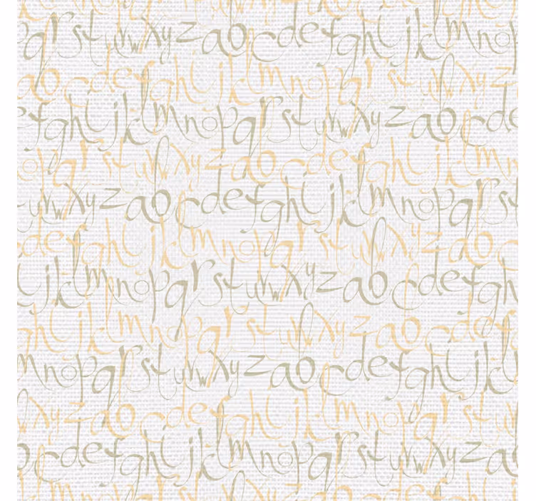 Χαρτί τοίχου με γράμματα αστικά vintage γράμματα - TenStickers