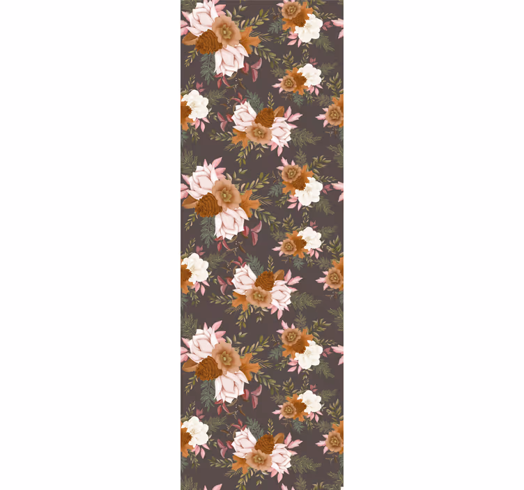 ταπετσαρία λουλουδιών σχέδιο ανθοδέσμης - TenStickers