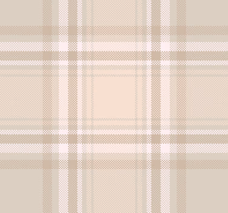 Tαπετσαρία για το καθιστικό μοτίβο burberry - TenStickers